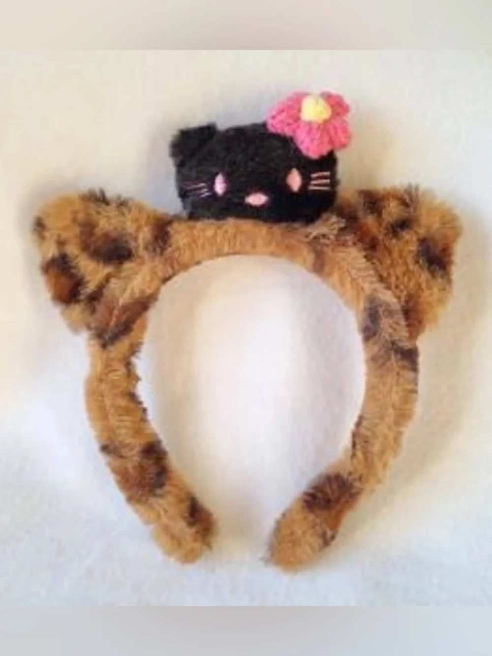 Sassy Kitty Leopard Headband - Picture 6 of 7